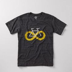 a t - shirt with a bicycle on it