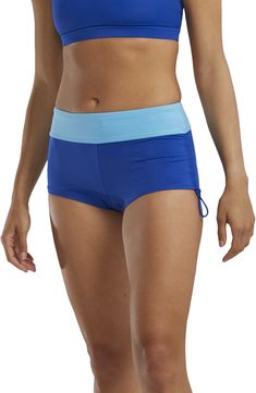 When you want comfort and coverage you can count on through any activity  the women's TYR Della swim shorts deliver with a control fit waistband and adjustable cords at the side seams. Swim Shorts Women, Swim Suit Bottoms, Rei Co-op, Swim Shorts, Women Swimsuits, Womens Swimwear, Cobalt, Two Piece, Swimming