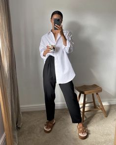 Outfit Minimalista, Looks Street Style, Soul Sisters, Mode Inspo, Spring 2023, Blouse Outfit