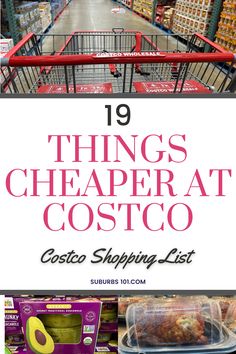 the costco shopping list for things cheap at costco