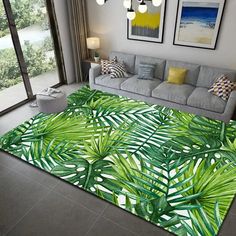 Tropical indoor carpet Tropical Rug, Colorful Carpet, Tropical Rugs, Tropical Outdoor, Jungle Plants, Bathroom Green, Tropical Nature, Exotic Holiday, Indoor Carpet