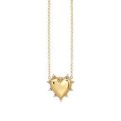 Petite Heart Twist Necklace - White Diamond / 14k Yellow Gold – The Last Line Yellow Gold Diamond Necklace With Heart Charm And Cut, Yellow Gold Diamond Necklace With Heart Charm, Yellow Gold Diamond Necklace With Heart Cut And Charm, Heart-shaped Yellow Gold Necklace With Diamond Accents, Yellow Gold Heart Cut Necklace With Diamond Accents, Heart Cut Yellow Gold Necklace With Diamond Accents, Classic Yellow Gold Heart Necklace With Diamond Accents, Yellow Gold Heart Detail Necklace For Anniversary, Yellow Gold Heart Pendant Necklace With Diamonds