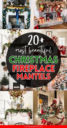 Make your holiday magical with these irresistible Christmas fireplace ideas! Choose from chic Christmas fireplace decor and elegant Christmas mantle decor to elevate your space. Check out these stunning Christmas mantel decorations on the blog. Explore more Christmas decorations, holiday decor, and Christmas fireplace mantels for a festive look you’ll love! Christmas Mantle Ideas 2023, Christmas Mantel With Lanterns, Mantel Decorating Ideas For Christmas With Tv, Fireplace Christmas Wreath, Christmas Kitchen Decor Ideas 2023, Mantle Decorating Ideas For Christmas, Decorated Mantels For Christmas, Hearth Christmas Decorating Ideas, Red And White Christmas Mantle