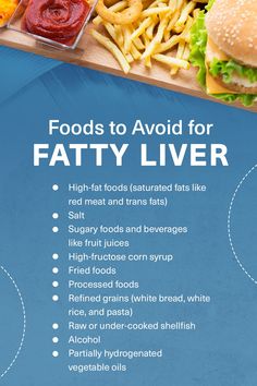 Liver Healthy Foods, Liver Diet Recipes, Healthy Liver Diet, Baking Powder Uses, Liver Diet, High Fat Foods, Healthy Liver, Liver Health, Foods To Avoid