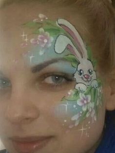 Bunny Rabbit Face Paint, Rabbit Face Paint