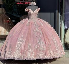 Prom Season Ball Gown For Sweet 16, Sweet 16 Ball Gown For Prom Season, Sweet 16 Ball Gown Evening Dress For Prom Season, Princess Style Ball Gown Quinceanera Dress For Prom, Pink Quinceanera Dress For Prom, Pink Quinceanera Dress For Pageant, Princess Style Ball Gown For Quinceanera, Princess Style Ball Gown Evening Dress For Quinceanera, Pink Pageant Dress For Quinceanera Prom Season