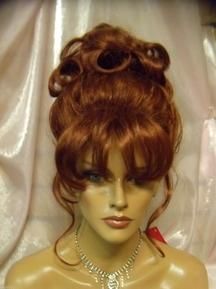 13497 Regal Hairstyles Queens, Updo Hairstyles Braids, Fem Hairstyles, Cinderella Wig, Big Soft Curls, Styled Wigs, Circus Hair, Weird Hair, Hair Doos