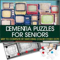 PRICES MAY VARY. JIGSAW PUZZLES FOR THE ELDERLY : Our Classical Broadcasting dementia puzzle picture was designed to be age-appropriate for elderly people living with memory-related conditions. Every puzzle for dementia patients includes 35 giant puzzle pieces that are color coded with 3 templates. Makes a great gift for nursing home residents! EASY PUZZLES FOR SENIOR CITIZENS : This alheimers activity puzzle is suitable for older people of all cognitive abilities. Unlike most easy puzzles for e Nursing Home Gifts For Residents, Gifts For Nursing Home Residents, Gifts For Seniors Citizens, Memory Care Activities, Gifts For Seniors, Nursing Home Gifts, Senior Living Activities, Alzheimers Activities, Nursing Home Activities