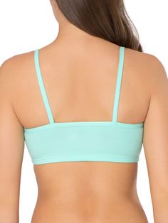 Designed with a full-coverage crop top neckline, the Fruit of the Loom® strappy women's sports bra can be flaunted under shirts and tanks for a cool flash of color. This great sport bra can be worn on it's own or layered for more color and support. An active lifestyle requires a brand that can give support and comfort. Sports Cami Crop Top With Built-in Bra, Spring Strappy Sports Bra With Built-in Bra, Summer Sports Bra With Medium Support Straps, Sports Crop Top With Adjustable Straps, Spring Crop Top With Light Support, Summer Cropped Sports Bra With Light Support, Sporty Cropped Tops With Adjustable Straps, Sporty Crop Top With Adjustable Straps And Medium Support, Sporty Crop Top With Medium Bust Support For Summer