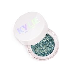 Nwob Kylie Cosmetics X Under The Sea Collection Limited-Edition Shimmer Eye Glaze - Aqua Mama Aqua Mama (Metallic Ocean Blue With A Green & Gold Shimmer) New Demi-Press Eyeshadow Formula Is The Perfect Combination Of A Cream Eye Shadow And Pressed Powder Shadow. Over Half Of The Formula Is Made Up Of Pigment And Multifaceted Pearls For Intense Sparkle And Shine. Creamy Coated Pigments Glide Smoothly Onto Lids For Vivid Color Payoff, And Maximum Sparkle. This Versatile Formula Can Be Applied All Daily Beauty Routine, Formula Cans, Cream Eyeshadow, Gold Shimmer, Kylie Cosmetics, Cream And Gold, Blue Cream, Makeup Eyeshadow, Beauty Routines