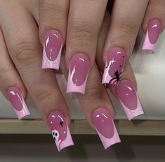 Shorties Nails, Quinceanera Nails, Best Press On Nails, Square Nail Designs, Glow Nails