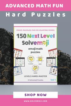 a book with the title'advanced math fun hard puzzles '