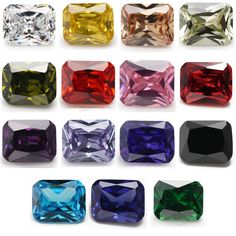 PRICES MAY VARY. Quantity: Total 15pcs, 1pcs per color, Color: Mix 15 Colors, Size: about 5x7mm, Product in the picture may look larger than the actual, Please pay attention to sizes Features: Excellent Sparkle Octangle Cut Shape Cubic Zirconia Stone to replace missing stones in jewelry Wide Applications: Can be used for making earring, bracelet, necklace, ring, headwear, jewelry, pendants, DIY craft Temperature Resistance: Color cubic zirconia temperature resistance 600 to 700 degrees centigrad Jewelry Pendants, Necklace Ring, Amethyst Color, All Friends, Color Mix, Cz Diamond, How To Make Earrings, Cz Stone, Bracelet Necklace