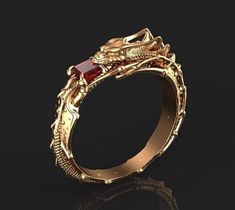 14k Gold Dragon Ring, Serpent Ring, Mythology Ring, Animal Jewelry, Ornament Ring, Men Women Ring, Unique Ring, Dragon Jewelry. Ring Detail: Metal High Quality 925 Sterling Silver Metal Purity: 92.5% Silver Weight 5 Gram Approx ( Depend On Ring Size ) Band Color: Gold Plating, Silver, Rose Gold Plating Style: Art Deco Vintage Handmade Ring  Available size- 5 US to 15 US. Contact me if you're expecting to buy another size! Occasion: 21st birthday gift for her, 1st anniversary gift, 50th birthday Dragon Design Anniversary Ring Jewelry, Anniversary Dragon Design Ring, Dragon Design Ring Jewelry Gift, Dragon Design Ring Jewelry For Gift, Engraved Gold Ruby Ring Gift, 14k Gold Snake Ring Gift, Diamond Ring Men, Visenya Targaryen, Fantasy Ring