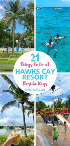 21 Things to Do at Hawks Cay Resort Florida Keys TravelMamas.com Duck Key Florida, Hawks Cay Resort, Florida Keys Resorts, Key West Resorts, Florida Resorts, Miniature Golf, A Dolphin, Caribbean Vacations, The Florida Keys