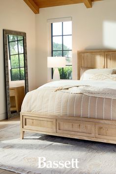 image of a neutral bedroom Rich Design, Queen Panel Beds, Bassett Furniture, How To Dress A Bed, Casually Elegant, Mattress Support, Beach Love, Neutral Bedroom, Tabletop Accessories