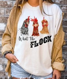 Cricut Chicken Shirts, Chicken Shirts Design, Funny Chicken Tshirts, Chicken Mom Shirt, Chicken Tshirts Ideas, Funny Chicken Shirts, Chicken Shirt Design, Chicken Shirts For Women, Chicken T Shirts