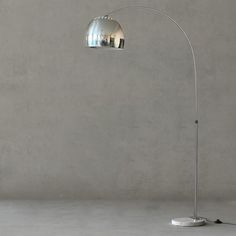 Sneedville Arched Floor Lamp - Vakkerlight Chrome Floor Lamp, Cement Pendant Light, Chandelier Kitchen, Farmhouse Chandeliers, Large Ceiling Fans, Ceiling Fans Without Lights, Recessed Wall Lights, Arched Floor Lamp, Recessed Wall