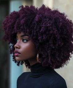 Want a Deep Burgundy TWA with a Fall Edge That Wows? 🤩 Burgundy Passion Twists Black Women, Burgundy Twa, Plum Hair Color On Black Women, Red Hair On Black Women, Burgundy Afro, Red And Purple Hair, Twa Hairstyles 4c Hair, Deep Burgundy Hair Color, Colors Learning