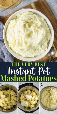 the best instant pot mashed potatoes recipe