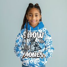 Brand Dunkare Industrial Blue 4s Shirt Show Me The Money Retro Military Blue 4s Outfit All Over Print Unisex Hoodie Blue Hooded Hip Hop Top, Blue 4s Outfit, Military Blue 4s, 4s Outfit, Blue 4s, Simpsons Shirt, Royal Blue Shirts, Blue 11s, Industrial Blue