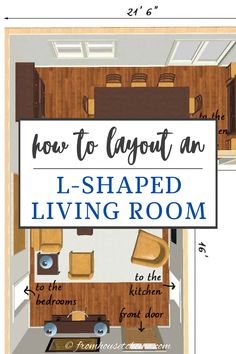 L-Shaped Living Room Layout Ideas: How To Arrange Your Furniture | Interior Design L Shaped Lounge Dining Layout, 15x13 Living Room Layout, Living Room With L Shaped Couch, L Shape Couch Living Room Layout, L Shape Living Room Layout, L Shaped Living Room Layout, Porch Furniture Layout, Lounge Layout, Awkward Living Room