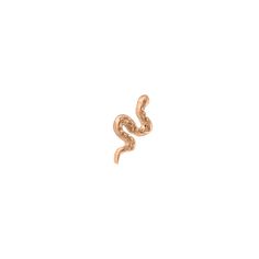 Details: This minimal yet impactful Snake Piercing Earring in 14K gold is the perfect addition to any ear game. Flatback 16 gauge Sold as a single earring Available in 14k yellow, white, and rose gold Please allow 2-4 weeks to process your order For information about additional lengths, please contact us via email at info@kellybellodesign.com Internally Threaded Rose Gold Earrings, 14k, 14k Rose Gold Cartilage Earrings, Dainty 14k Rose Gold Piercings, Dainty Rose Gold 14k Gold Piercings, Tiny Rose Gold 14k Earrings, Dainty 14k Rose Gold Cartilage Earrings, Rose Gold 14k Cartilage Earrings, Snake Piercing, Single Earring