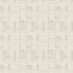 a beige and white wallpaper with small squares