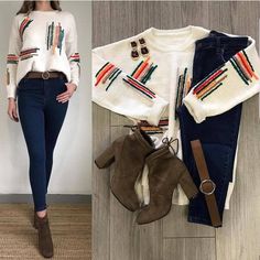 Outfits Con Jeans, Shoes Jeans, Western Wear Outfits, Casual College Outfits, Trendy Dress Outfits, Trendy Fashion Tops, Trendy Fashion Outfits, Easy Trendy Outfits, Causual Outfits