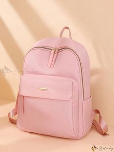 Bird in Bag - Stylish Backpack for Women with Large Capacity and Simple Design Backbag Women, Elegant Backpack, Elegant Backpacks, Stylish Backpack, Colorful Backpacks, Backpack Style, Plush Bags, Backpack For Women, Girly Bags