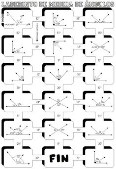 an image of a diagram with the words fun in spanish and numbers that are written on it