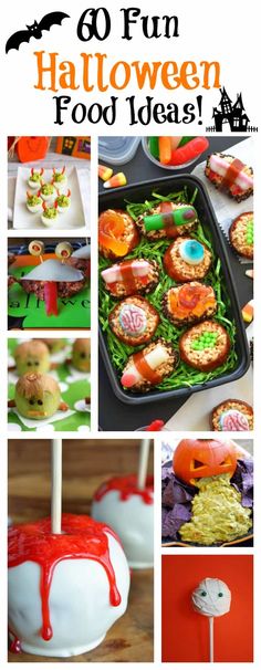 halloween food ideas for kids that are fun and easy to make