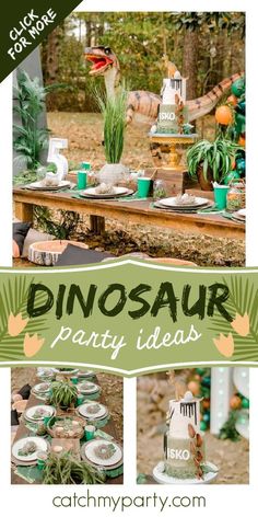 dinosaur party ideas for kids and adults