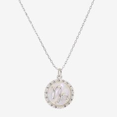 Included: 1 Pendant(s), 1 Necklace(s)Features: Personalized, Inspirational, Nickel Free, Zodiac JewelryJewelry Closure: Lobster ClaspLink Construction: SemisolidShape: RoundStone: Cubic ZirconiaStone Cut: RoundMetal Color: Silver ToneChain Length: 16 InchChain Width: 1.2 MillimetersExtender Length: 2 InchPendant Length: 18mmPendant Width: 15mmMetal: Pure Silver Over BrassChain Construction: LinkCare: Polishing ClothStone Type: 18 Cubic ZirconiaCountry of Origin: Imported Silver Zodiac Sign Pendant Necklace, Silver Zodiac Sign Necklace, Silver Zodiac Charm Necklaces, Silver Round Zodiac Sign Necklaces, Silver Round Zodiac Sign Necklace, Silver Zodiac Sign Round Necklace, Round Pendant Necklace, Zodiac Jewelry, Round Pendant