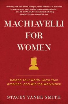 the book cover for machiaveli for women