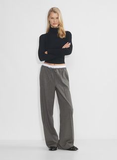 EQUITY PANT | Aritzia Aritzia Style, Women Dress Pants, Tna Leggings, Silk Joggers, Tartan Pants, High Waisted Dress Pants, Trousers Casual, Aritzia Pants, Cropped Linen Pants