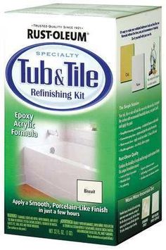 a box of tub and tile refinishing kit