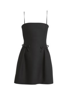 Find VALENTINO Bow Pintuck Strapless Mini Dress on Editorialist. Valentino Garavani pintuck dress with bow detail Strapless neckline Sleeveless; removable straps Mini length A-line silhouette Back zip Cotton Made in Italy Elegant A-line Dresses With Bow Straps, Elegant Strapless Mini Dress With Tie Back, A-line Mini Dress With Bow Straps For Evening, Elegant A-line Mini Dress With Bow Straps, Evening Strapless Bow Strap Sleeveless Dress, Elegant Strapless Sleeveless Dress With Bow Tie Back, Elegant Black Mini Dress With Tie Straps, Formal Strapless Mini Dress With Bow Tie Back, Cocktail Dresses With Bow And Straight Neckline