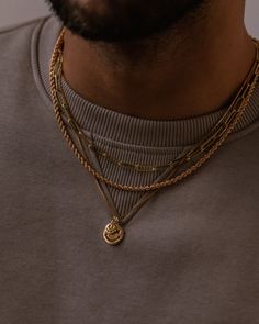 Handmade Atlas piece made from 18k gold filled chain links and crafted to be the perfect layering piece 19" (48cm) chain, adjustable by design 18k gold filled 100x more gold than gold plated Highly tarnish/fade resistant Handmade to order 14k Gold Filled Chain Link Necklace With Adjustable Chain, 14k Gold Filled Necklace With Adjustable Chain, Gold Plated Tarnish Resistant Link Necklace, Minimalist 14k Gold-filled Figaro Chain Necklace, Everyday Yellow Gold Coin Necklace With Adjustable Chain, Gold Coin Necklace With Adjustable Chain For Everyday, Gold Plated Coin Necklace With Figaro Chain For Gift, Everyday Gold Plated Link Charm Necklaces, Minimalist Gold-tone Necklace With Figaro Chain