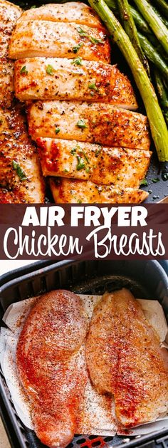 Air Fryer Chicken Breasts, Air Fryer Recipes Healthy Low Carb, Air Fryer Chicken Breast, Chicken Breast Recipe