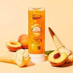 Step into the shower and indulge yourself with our Peach Sorbet shower gel to help you feel clean and fresh for the day ahead. A perfect way to awaken your senses. Shower Gel Photography, Gel Photography, Shower Products, Peach Sorbet, Beauty Therapy, Bath Time, Shower Gel, Body Wash