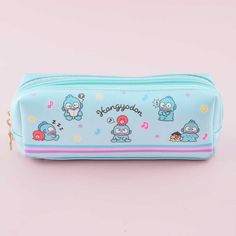 Hangyodon Music Pencil Case - Blippo Kawaii Shop Kawaii Rectangular Pencil Case With Zipper Closure, Rectangular Pencil Case With Card Slots For School, Blue Kawaii Pencil Case With Pen Holders, Kawaii Blue Pencil-shaped Pencil Case, Kawaii Rectangular Zipper Pouch Pencil Case, Kawaii Rectangular Pencil Case With Zipper, Kawaii Rectangular Pencil Case Gift, Kawaii Rectangular Pencil Case For Gift, Blue Kawaii Pencil Case For Daily Use