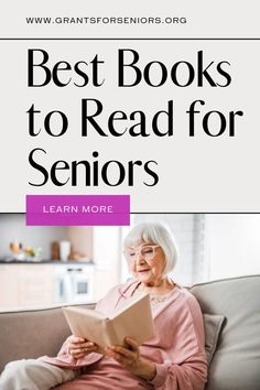 Best Books to Read for Seniors Elderly Home Care, Home Care Agency, Senior Discounts, Elderly Home, Family Caregiver, Enjoy Reading, Financial Help, Facing Challenges, Financial Assistance