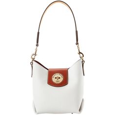 Casual Cool  This gorgeous new look features classic Italian pebble leather and a jewelry grade turnlock closure, for a one of a kind look. Monogram Pendant, Tan Cowhide, Key Hook, Black Polish, Credit Card Wallet, Dooney And Bourke, Classic Italian, Dooney & Bourke, Dooney Bourke