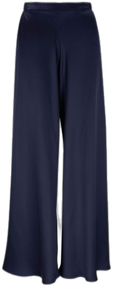 Satin Trousers, Silk Satin, Trousers, Satin, Silk, Blue