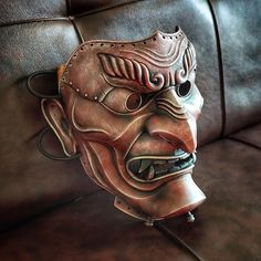 The Japanese Mempo mask will perfectly decorate your interior and is suitable for a carnival or photo shoot. This samurai mask is perfect for a Halloween costume or cosplay! The mask will be a great gift for anyone who loves Japanese culture. Mask is ready to wear. This is the perfect addition to your interior and an original accessory for any carnival or photo shoot. This stunning handcrafted half mask is the perfect combination of comfort and style. It fits perfectly and gives you a feeling of confidence and poise. The size of the Mempo mask is designed for the head of an adult. Warrior Style Masks For Cosplay And Masquerade Events, Traditional Cosplay Masks And Prosthetics, Traditional Cosplay Masks, Warrior Style Masquerade Mask For Halloween, Traditional Masks And Prosthetics For Halloween Costume Party, Traditional Halloween Masks And Prosthetics For Costume Party, Samurai Masks For Halloween Cosplay, Traditional Halloween Masks And Prosthetics, Samurai Mask For Halloween