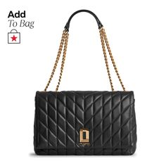 in stock Timeless Black Shoulder Bag For Shopping, Luxury Black Flap Bag For Shopping, Timeless Black Bag For Everyday Luxury, High-end Black Bag With Magnetic Closure, High-end Black Bags With Magnetic Closure, Black Luxe Business Bag, Black Timeless Shoulder Bag For Everyday Luxury, Luxury Everyday Black Flap Bag, Luxe Black Travel Bag