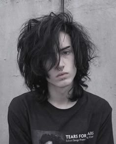 Emo Hairstyles For Guys, Emo Haircuts, Emo Hairstyle, Emo Hairstyles, Goth Guys, Goth Hair, Punk Hair