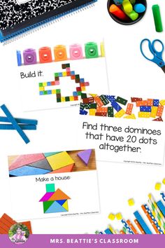 the back to school poster is shown with crayons and markers