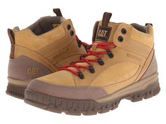 Caterpillar Evolve Mid Honey Reset - Zappos.com Free Shipping BOTH Ways Casual Brown Impact-resistant Boots, Casual Work Boots With Reinforced Toe For Outdoor Work, Casual Slip-resistant Work Boots For Outdoor, Casual Impact Resistant Work Boots For Outdoor, Casual Slip-resistant Work Boots For Construction, Durable Casual Work Boots For Construction, Casual Brown Impact Resistant Work Boots, Casual Brown Work Boots With Impact Resistance, Casual Steel Toe Work Boots For Hiking